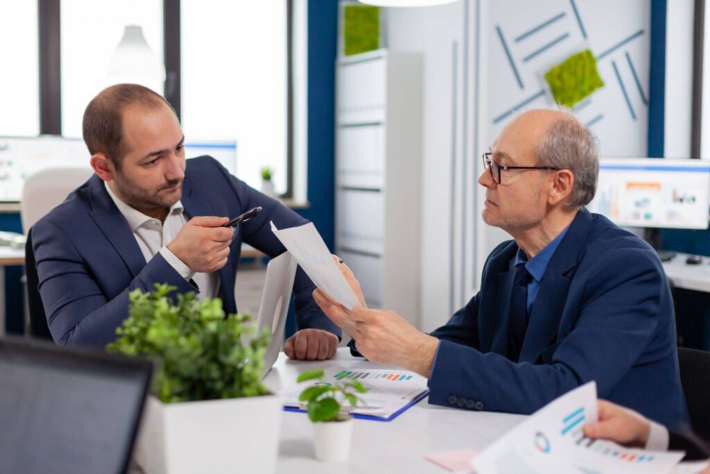 Cannabis Business Owners Discussing Commercial Property Funding