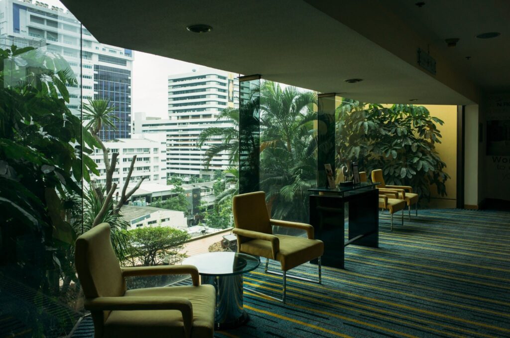 Modern Cannabis Commercial Property Interior Setup