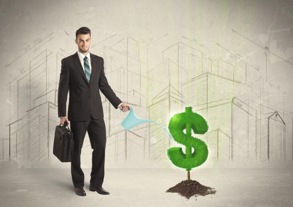 Loan growth concept